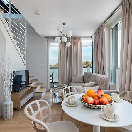Lighthouse Luxury Penthouse - Jantar Apartamenty Mrzezyno Luaran gambar
