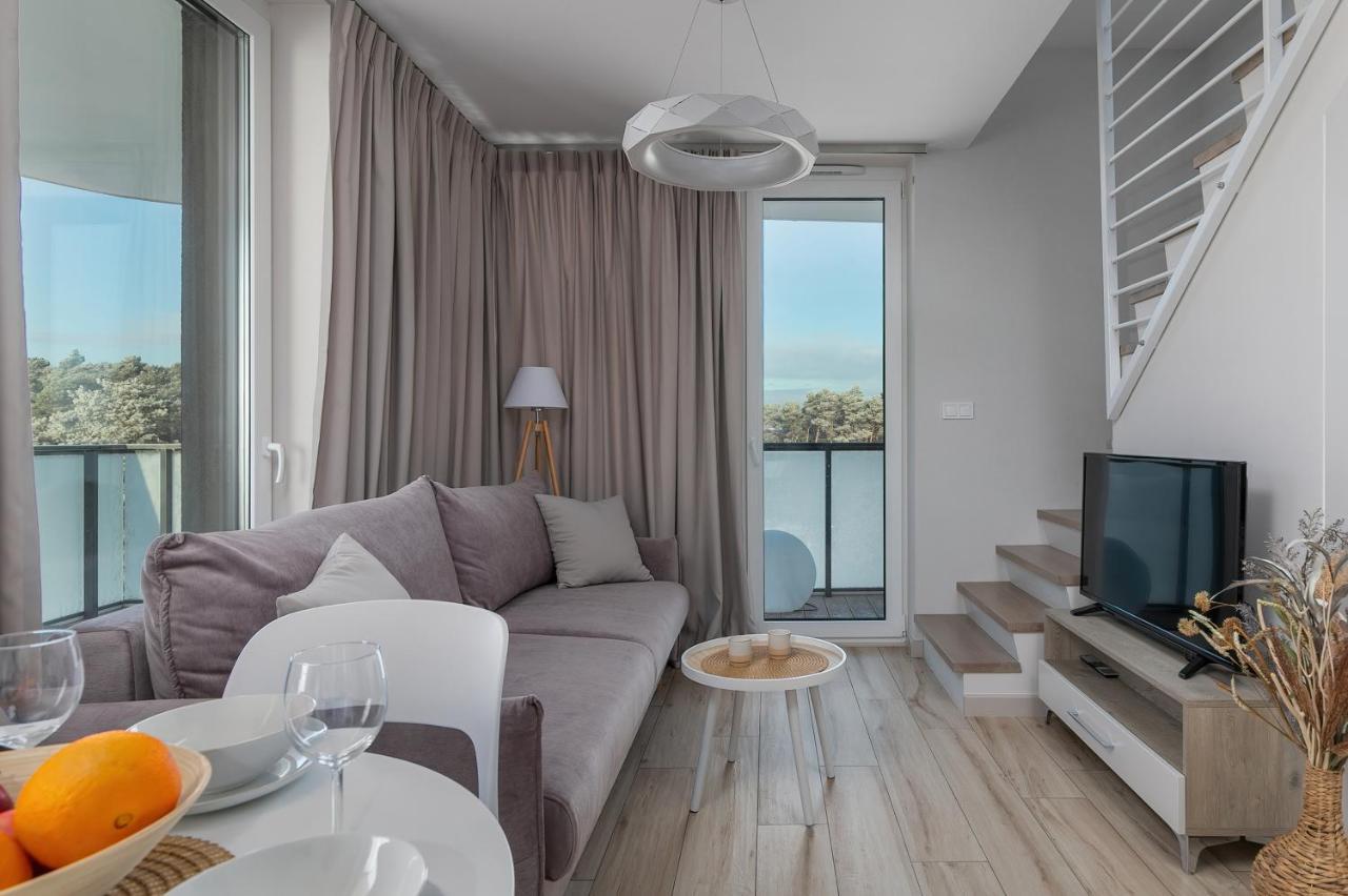 Lighthouse Luxury Penthouse - Jantar Apartamenty Mrzezyno Luaran gambar