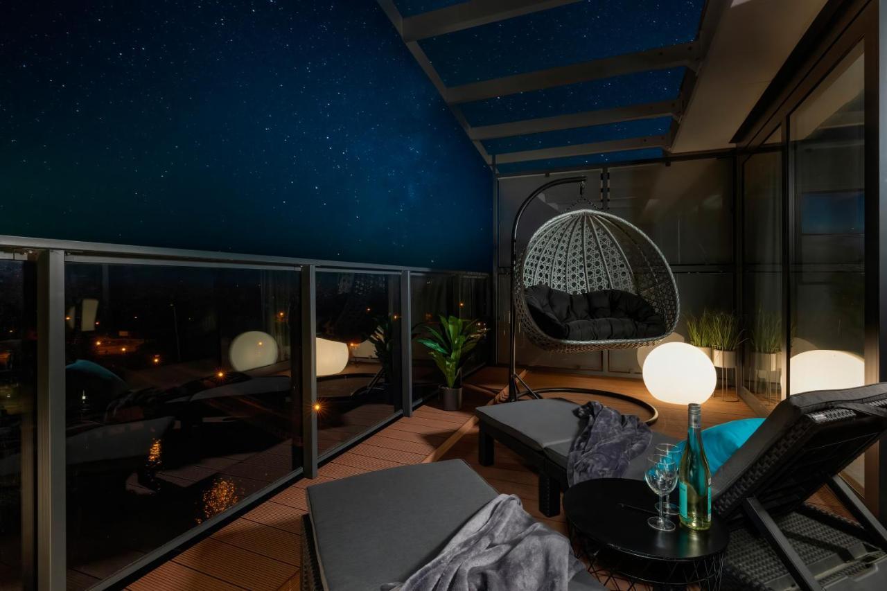 Lighthouse Luxury Penthouse - Jantar Apartamenty Mrzezyno Luaran gambar