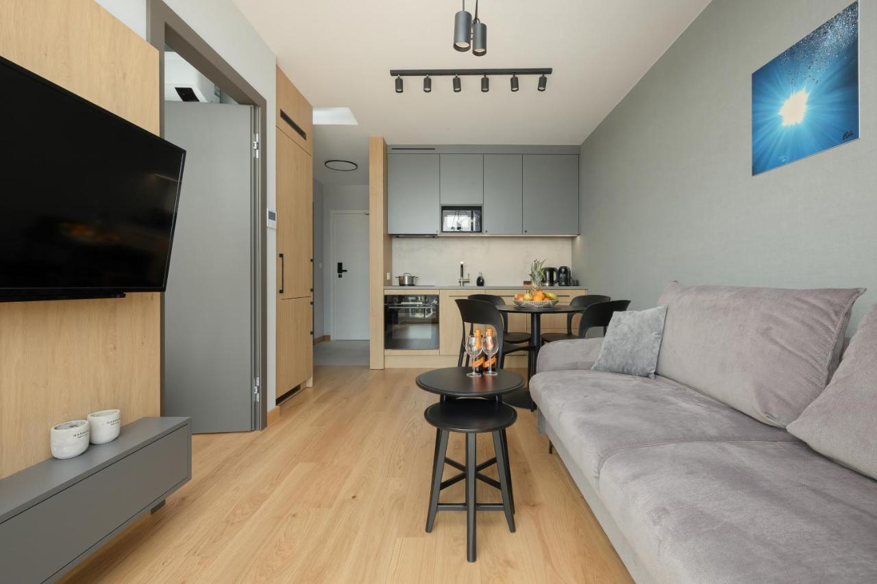 Lighthouse Luxury Penthouse - Jantar Apartamenty Mrzezyno Luaran gambar