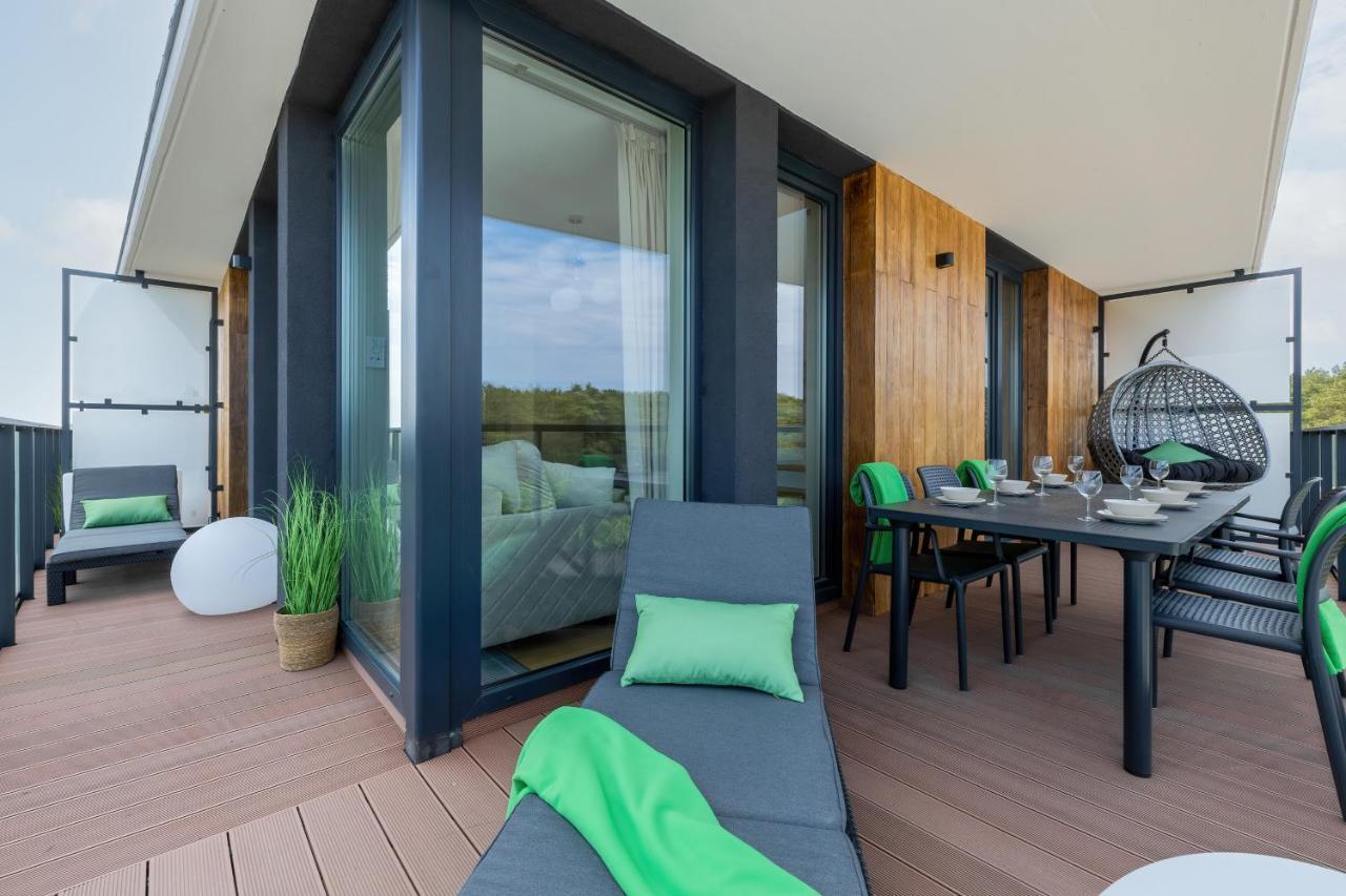 Lighthouse Luxury Penthouse - Jantar Apartamenty Mrzezyno Luaran gambar