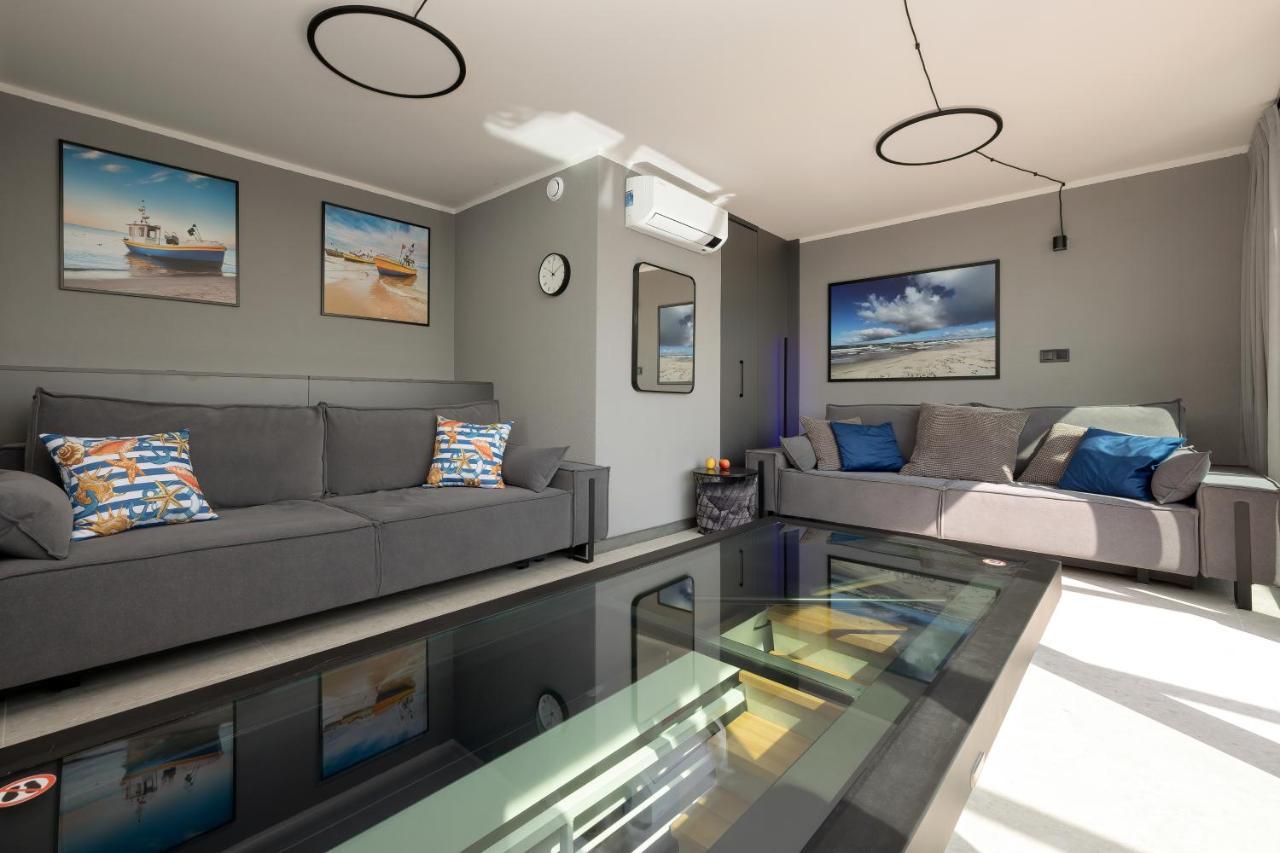 Lighthouse Luxury Penthouse - Jantar Apartamenty Mrzezyno Luaran gambar