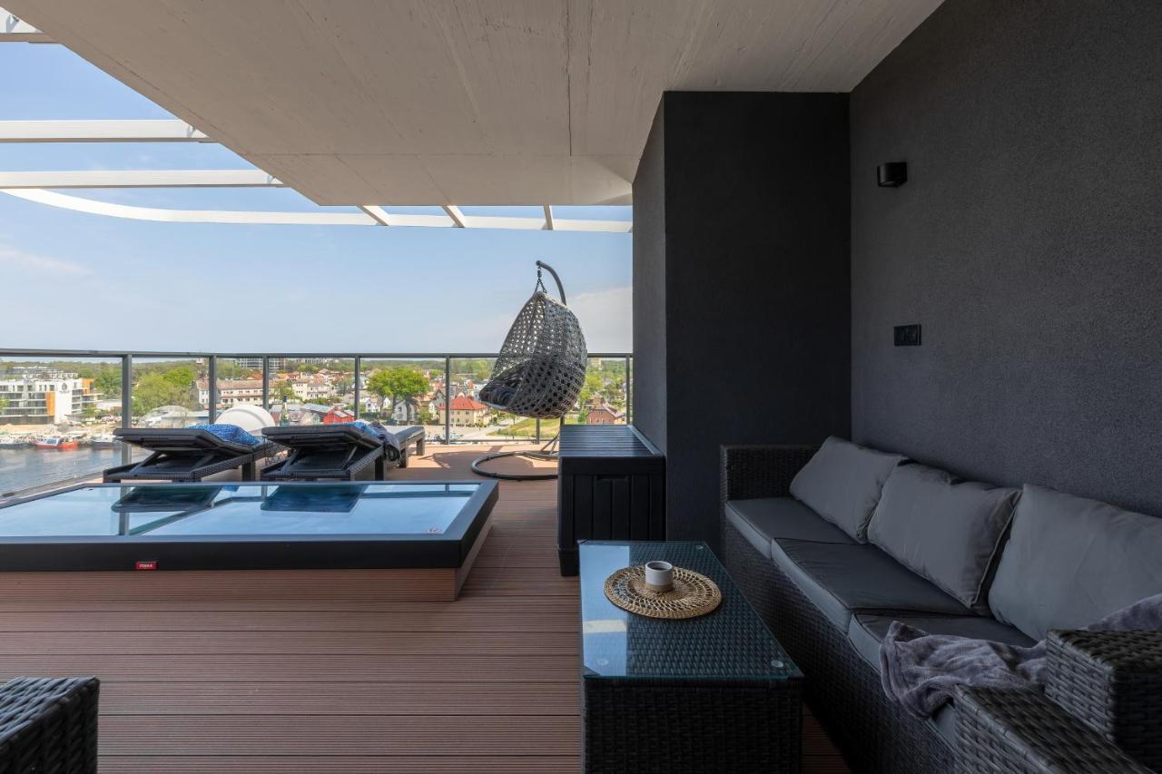 Lighthouse Luxury Penthouse - Jantar Apartamenty Mrzezyno Luaran gambar