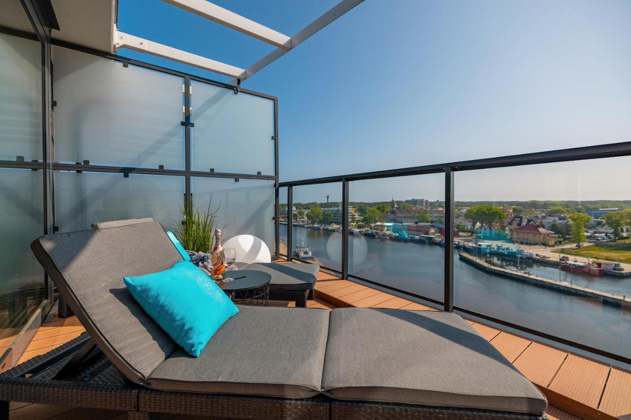 Lighthouse Luxury Penthouse - Jantar Apartamenty Mrzezyno Luaran gambar