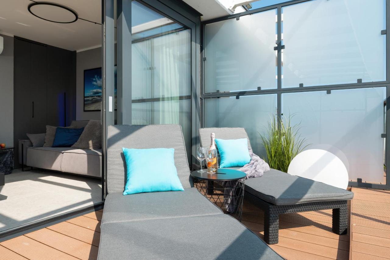 Lighthouse Luxury Penthouse - Jantar Apartamenty Mrzezyno Luaran gambar